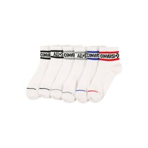 CONVERSE Ponožky  modrá / sivá / čierna / biela