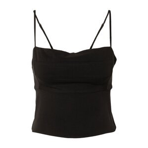 LENI KLUM x ABOUT YOU Top 'Blakely'  čierna