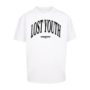 Lost Youth Tričko 'Classic V.1'  čierna / biela