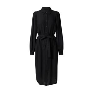VERO MODA Košeľové šaty 'Kittie'  čierna