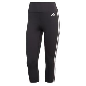 ADIDAS PERFORMANCE Športové nohavice 'Essentials'  čierna / biela