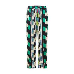 Nasty Gal Plus Nohavice  krémová / modrosivá / zelená / čierna