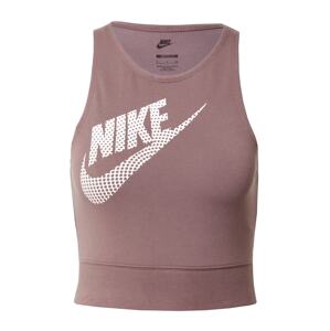 Nike Sportswear Top  svetlofialová / biela