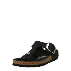 BIRKENSTOCK Žabky 'Gizeh'  čierna
