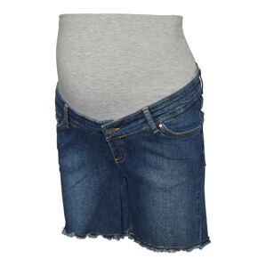 MAMALICIOUS Džínsy 'MILOW'  modrá denim / sivá melírovaná