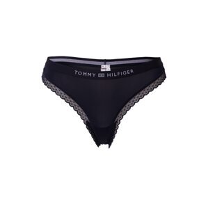 Tommy Hilfiger Underwear Tangá  námornícka modrá / biela