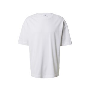 DAN FOX APPAREL Tričko 'Erik'  biela