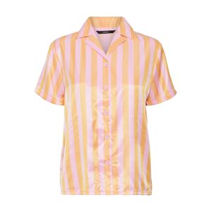 VERO MODA Blúzka 'Vikitika'  oranžová / svetloružová