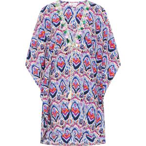IZIA Kimono  krémová / tyrkysová / svetlomodrá / oranžová