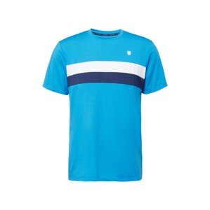K-Swiss Performance Funkčné tričko 'CORE TEAM'  námornícka modrá / tyrkysová / biela