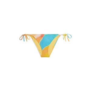 Calvin Klein Swimwear Bikinové nohavičky  tyrkysová / zlatá žltá / oranžová / biela