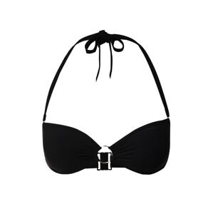PASSIONATA Bikinový top 'LEA'  čierna