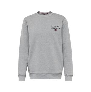 Tommy Hilfiger Underwear Mikina  tmavomodrá / sivá melírovaná / červená / biela
