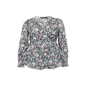 Dorothy Perkins Curve Blúzka  námornícka modrá / zelená / ružová / biela