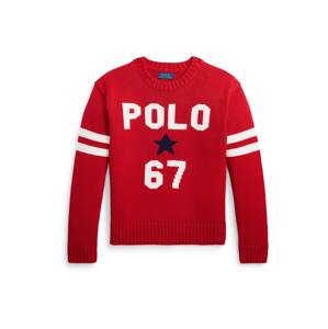 Polo Ralph Lauren Sveter  tmavomodrá / červená / biela