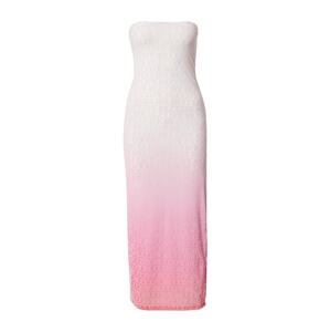 Fiorucci Šaty  svetloružová / biela