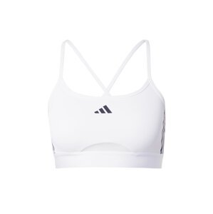 ADIDAS PERFORMANCE Športová podprsenka 'Hyperglam'  námornícka modrá / biela