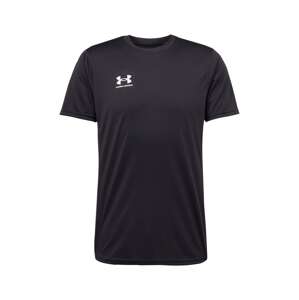 UNDER ARMOUR Funkčné tričko 'Challenger'  čierna / biela