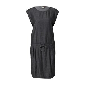 Ragwear Letné šaty 'MASCARPONE'  čierna melírovaná