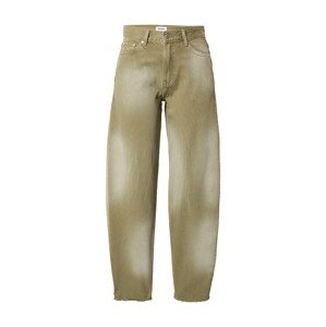 WEEKDAY Džínsy 'Faith'  kaki