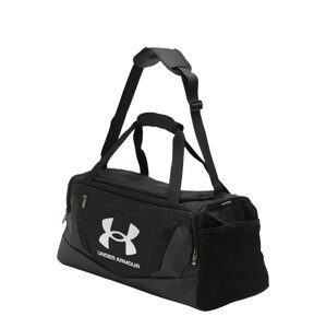 UNDER ARMOUR Športová taška 'Undeniable 5.0'  čierna / biela