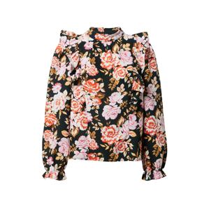 Dorothy Perkins Blúzka  oranžová / ružová / čierna