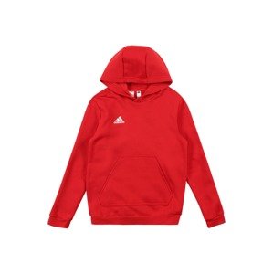 ADIDAS PERFORMANCE Športová mikina 'Entrada 22'  červená / biela