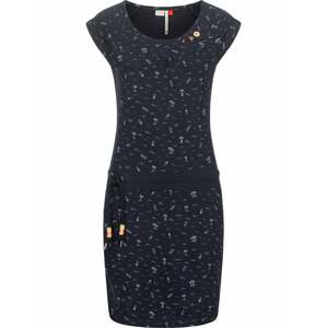Ragwear Letné šaty 'Penelope'  tmavomodrá / biela