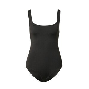 Nasty Gal Košeľové body  čierna