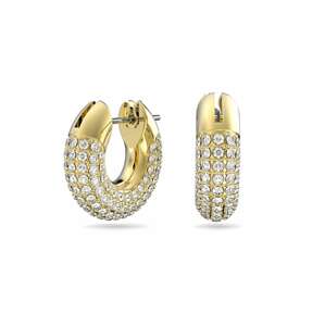 Swarovski Náušnice 'Dextera'  zlatá / priehľadná