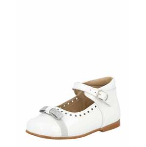 CLARYS Baleríny 'BOTA'  strieborná / biela
