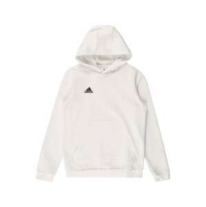 ADIDAS PERFORMANCE Športová mikina 'Entrada 22'  čierna / biela