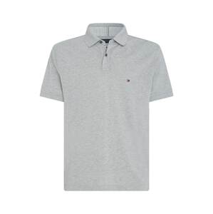 TOMMY HILFIGER Tričko '1985'  námornícka modrá / sivá melírovaná / červená / biela