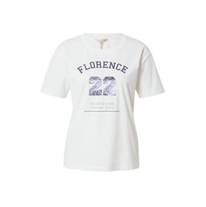 Esqualo Tričko 'Florence'  námornícka modrá / šedobiela