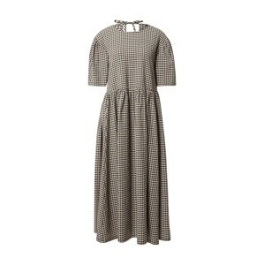 Nasty Gal Šaty  béžová / čierna
