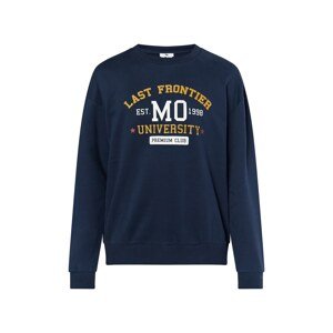 MO Mikina 'Mimo'  námornícka modrá / oranžová / biela