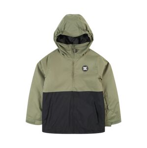 DC Shoes Športová bunda  kaki / čierna