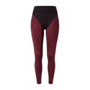Hey Honey Športové nohavice 'Jane Fig'  bordová / čierna / biela