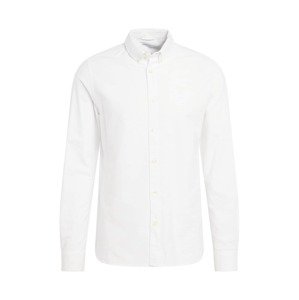KnowledgeCotton Apparel Košeľa 'Harald'  biela