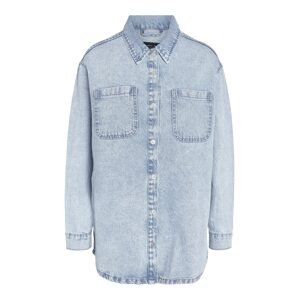 Noisy may Blúzka 'Alva'  modrá denim