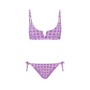 Shiwi Bikiny 'Leah Scoop'  fialová / orgovánová / oranžová / biela