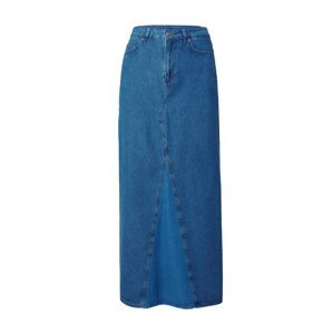 SOMETHINGNEW Sukňa  modrá denim / svetlomodrá / karamelová