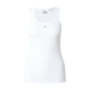 PINKO Top 'CALCOLATORE CANOTTIERA'  zlatá / biela