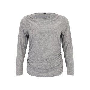 River Island Plus Tričko  sivá