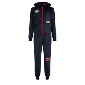 WE Fashion Pyžamo  námornícka modrá / žltá / ohnivo červená / biela