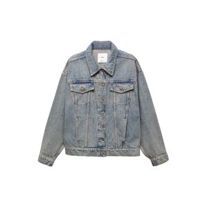 MANGO Prechodná bunda 'KIMBERLY'  modrá denim
