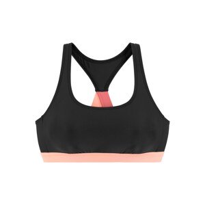 LASCANA ACTIVE Športový bikinový top  pastelovo ružová / čierna
