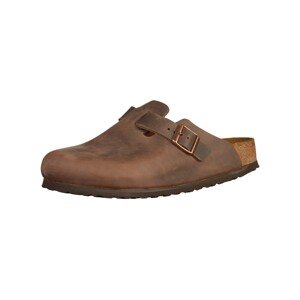 BIRKENSTOCK Šľapky 'Boston'  tmavohnedá