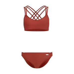 Bruno Banani Bikiny  hnedá / tmavočervená