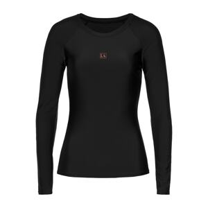 LASCANA ACTIVE Športový bikinový top  tmavooranžová / čierna